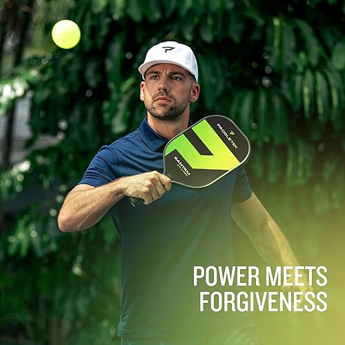 Miniatura 5 de Paddletek Bantam EX-L Pro - Paleta de pickleball profesional con núcleo de panal, superficie de policarbonato texturizado de terciopelo, núcleo