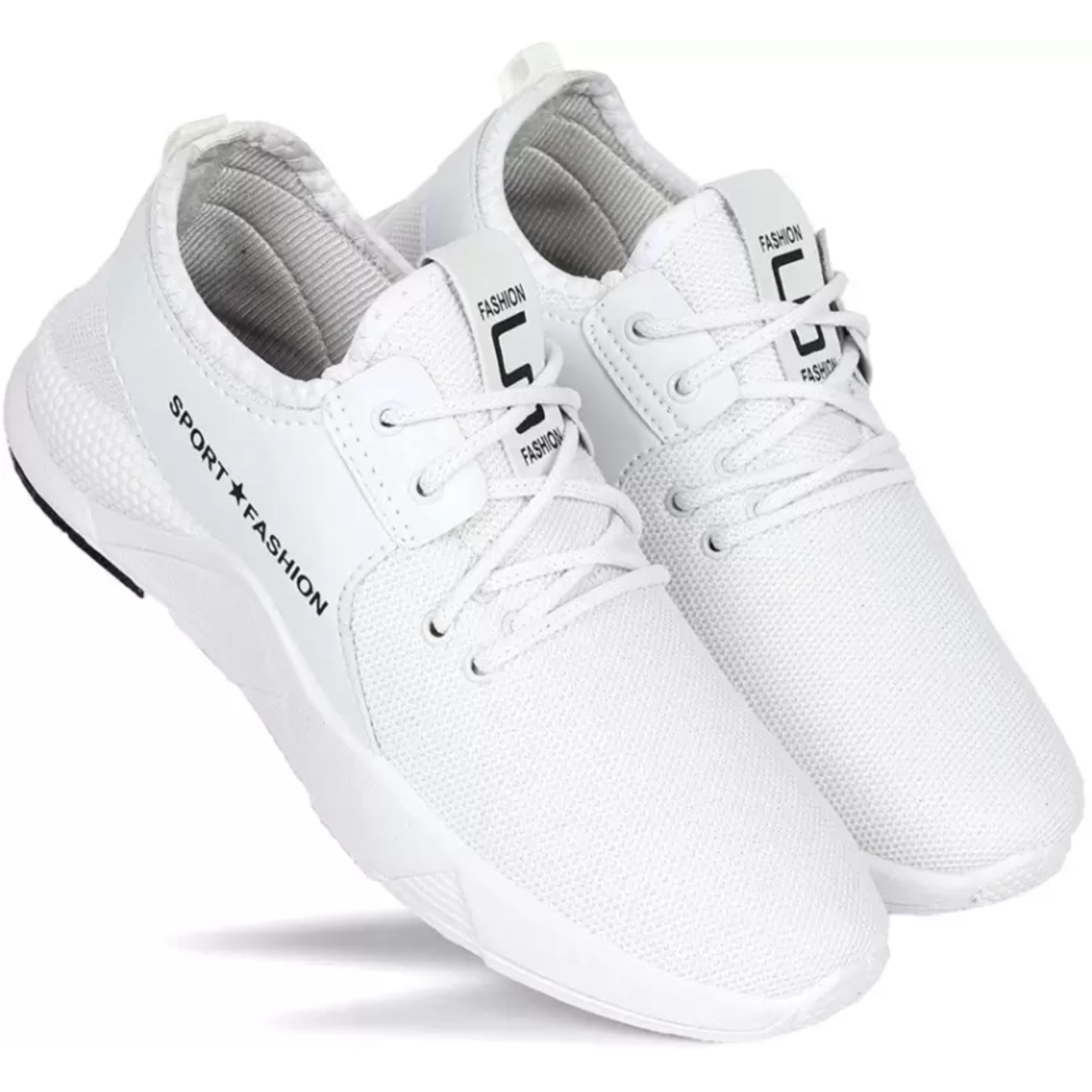 Men's Fashion Black Canvas Casual Sneaker