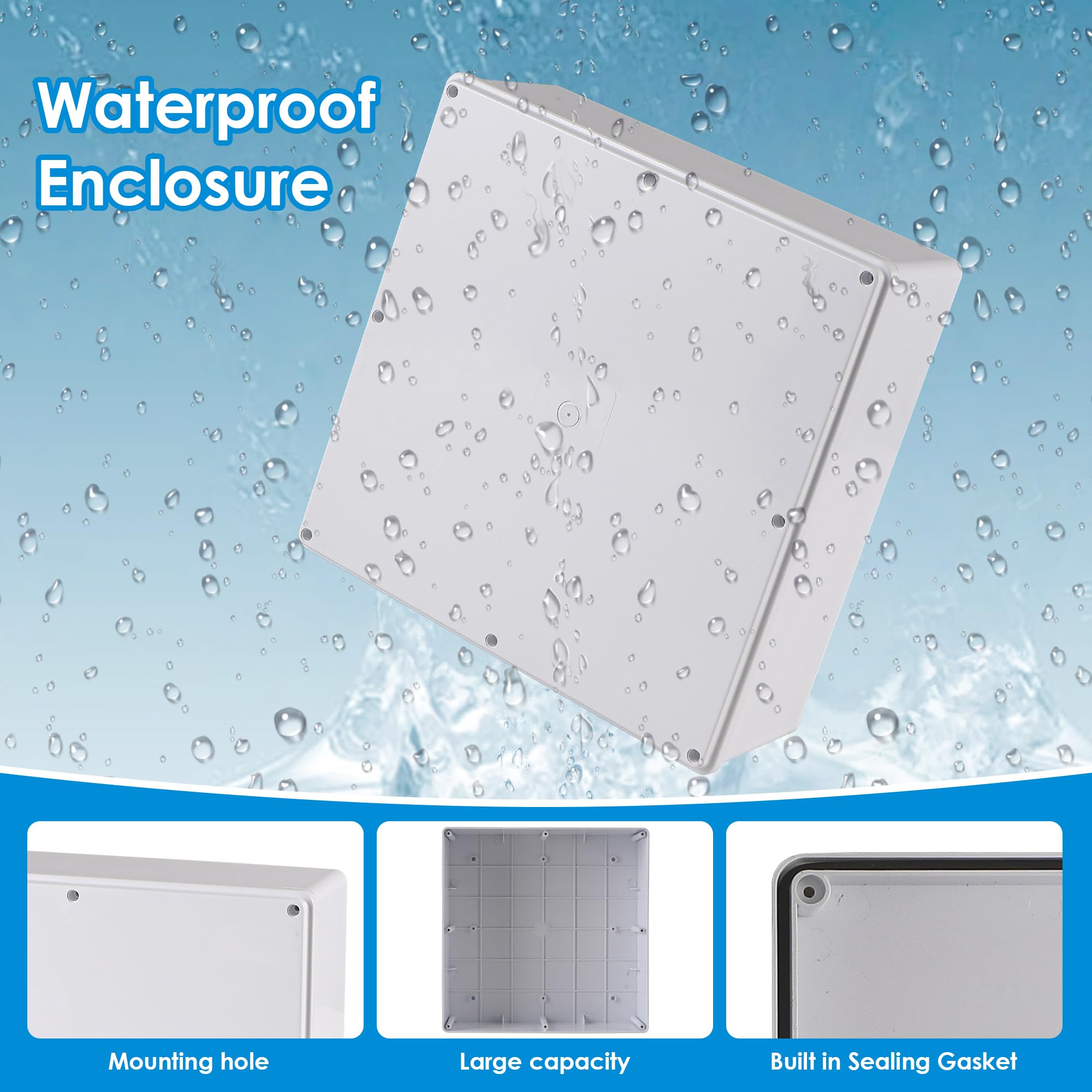 Waterproof Electrical Box - IP65 Dustproof Junction Box -8