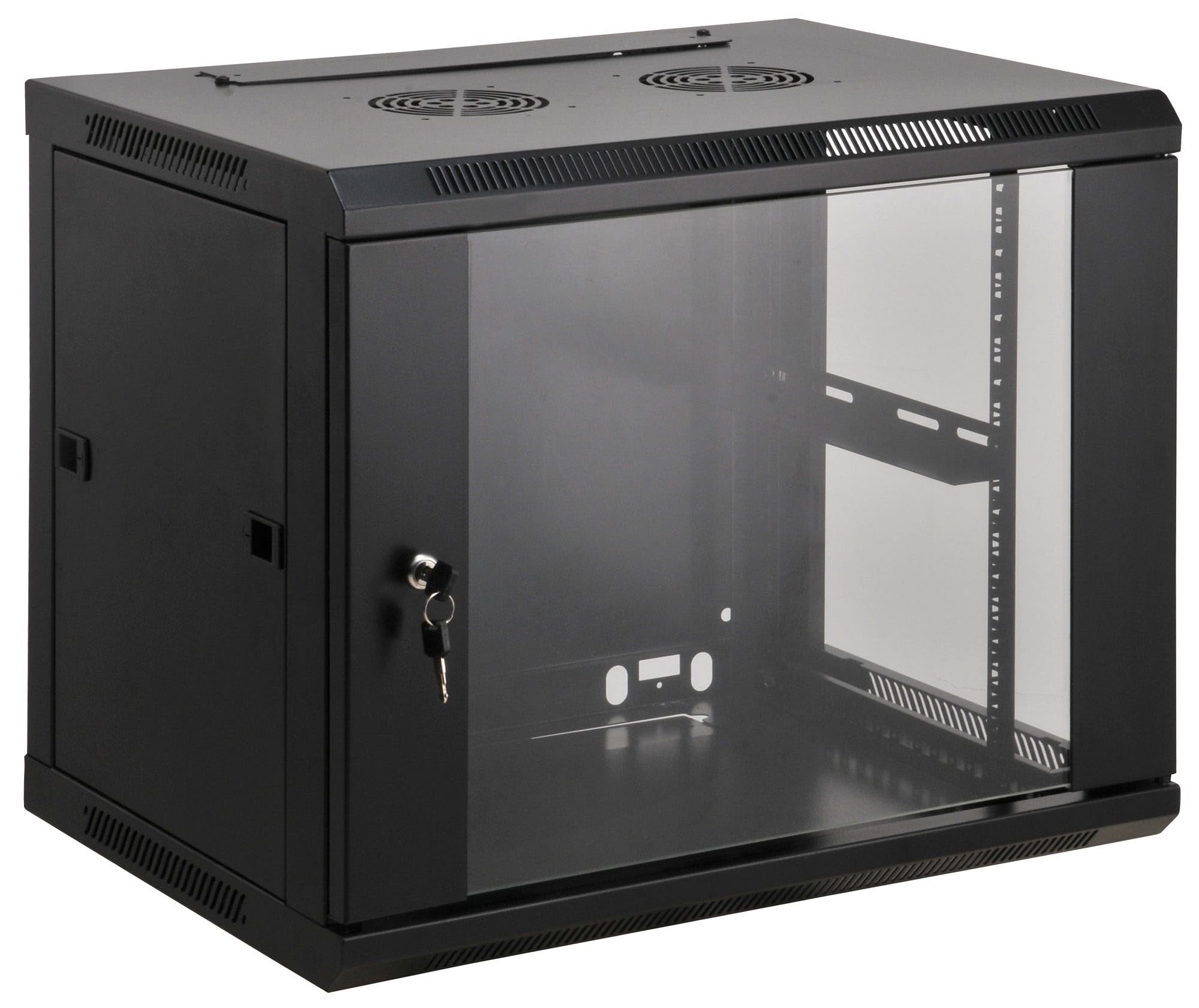 Intellinet 711753 Rack 6u Da Parete Nero (network Cabinet Wall Mount 6U- - [standard 600mm Black Assembled)