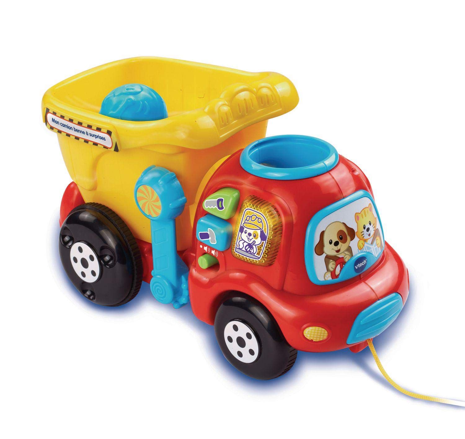 VTech - 166505 - Jouet Musical - Mon Camion Benne À Surprises