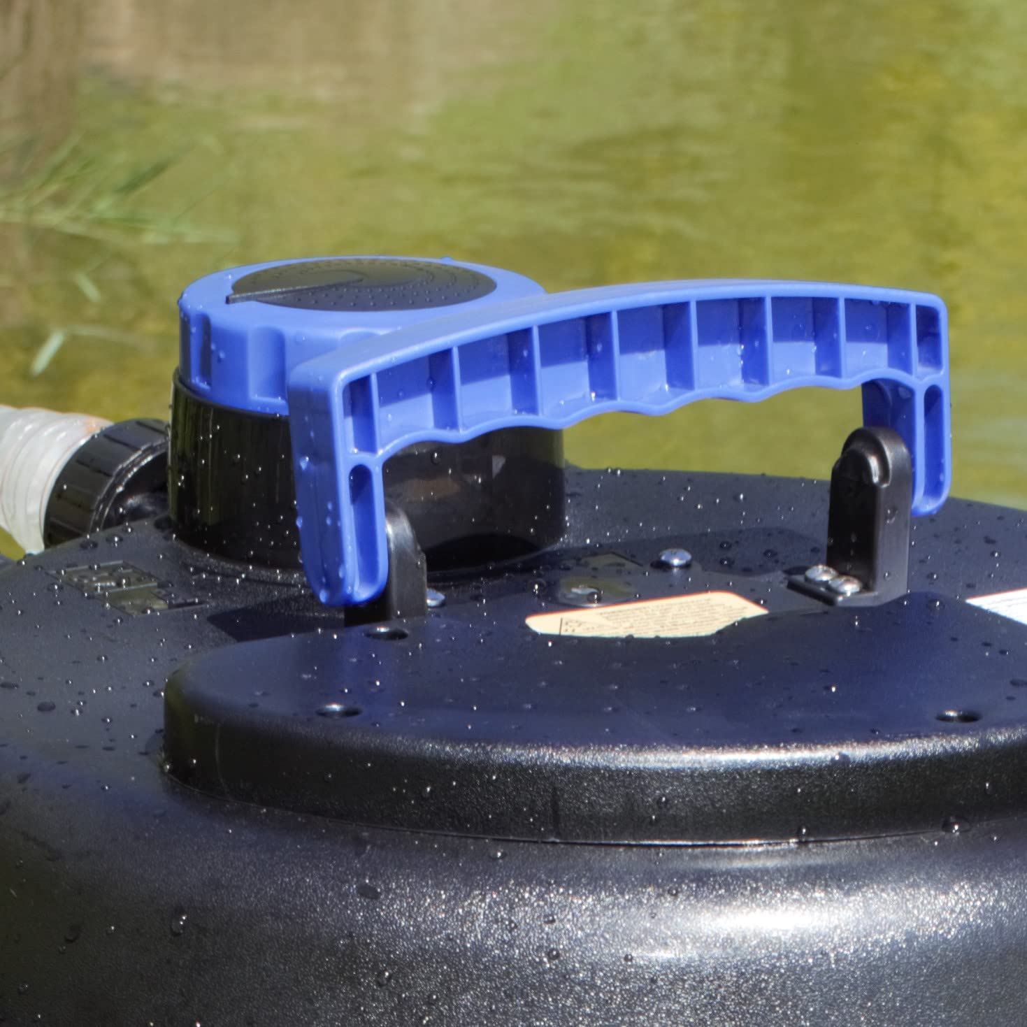 Mauk® XL UVC Teichdruckfilter Komplettset | 13 W UVC Klärer | inkl. Pumpe & Bachlauf Funktion | 16000 Liter