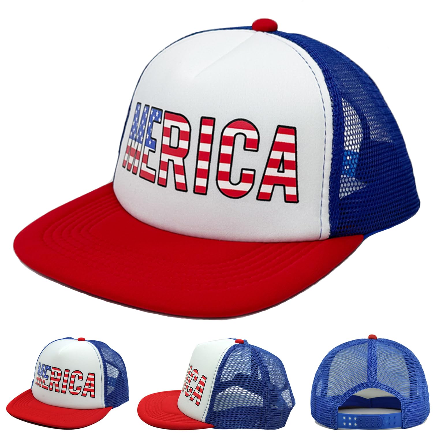 Baseball Caps 4th of July Hat for Men 4th of July Accessories Fourth of July Accessories Outfits for Women USA Hats Trucker Hats Party Favor Party Supplies Funny America Merica Hat American Flag Hats