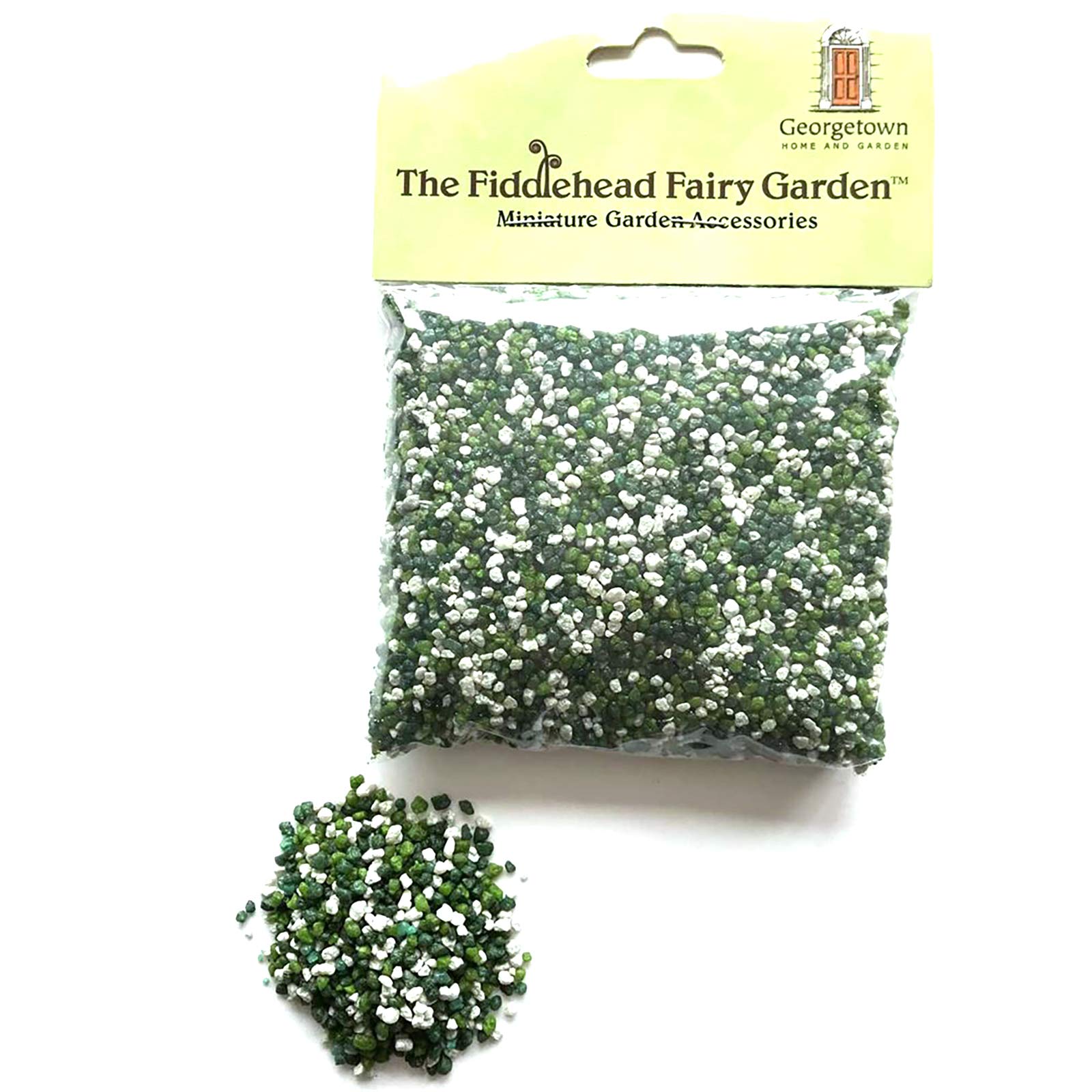 Fiddlehead Grass Mix Fairy Garden Gravel Decorative Stones Fairies Building Supplies (Grass Mix)