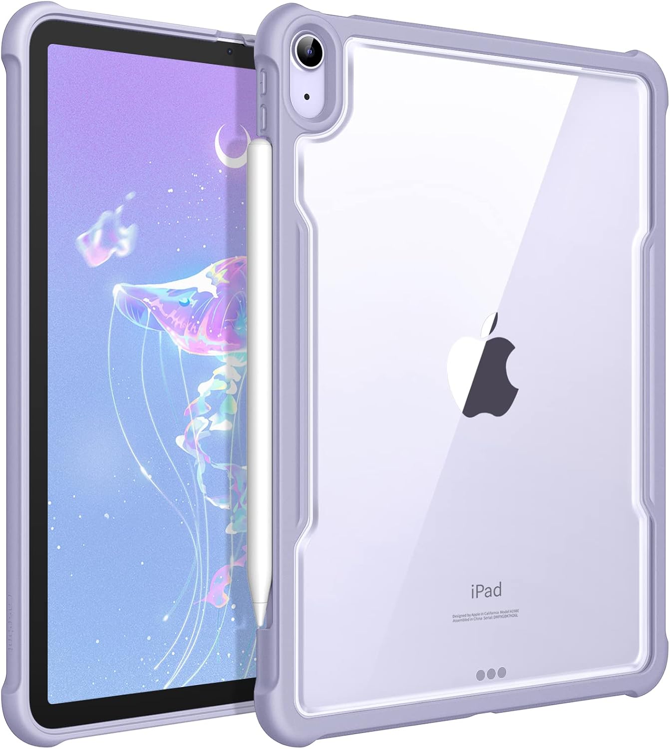 FINTIE Hybrid Case Compatible with iPad Air 5th Generation (2022) / iPad Air 4th Generation (2020) 10.9 Inch