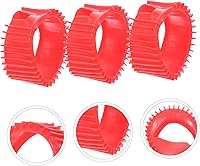 Vista 9 de DOITOOL 6 piezas de medidor de oxígeno y acetileno, cubiertas de manómetro para tanques de propano y acetileno, botas de calibre para aplicaciones