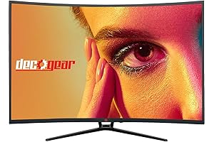 Deco Gear mag401qr 2560x1440 Curved Ultrawide Gaming Monitor