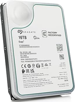 Seagate Exos 16TB HDD 2台セット Seagate Exos 16TB HDD 2台セット Seagate Exos 16TB HDD 2台セット