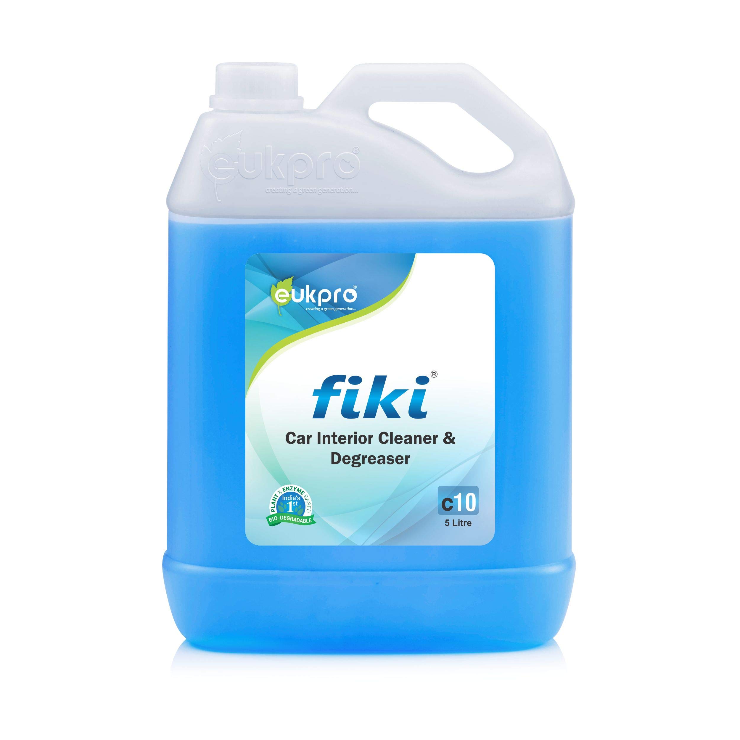 FIKI - C10 CAR INTERIOR CLEANER & DEGREASER (ENZYMATIC) - 5 litre can
