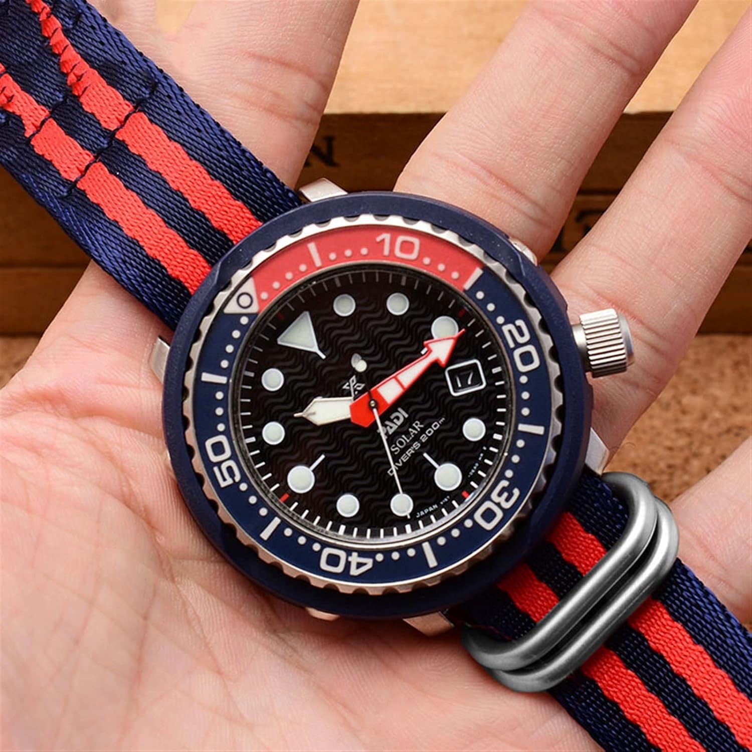 Nylon for OMG Canned 007 Wristband Multicolour Soft Silky Bracelet 20mm 22mm Canvas Straps