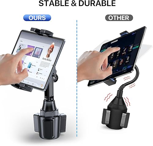 Miniatura 33 de Miracase Soporte universal para teléfono para automóvil, [versión mejorada] Soporte ajustable de cuello largo para auto, soporte para teléfono