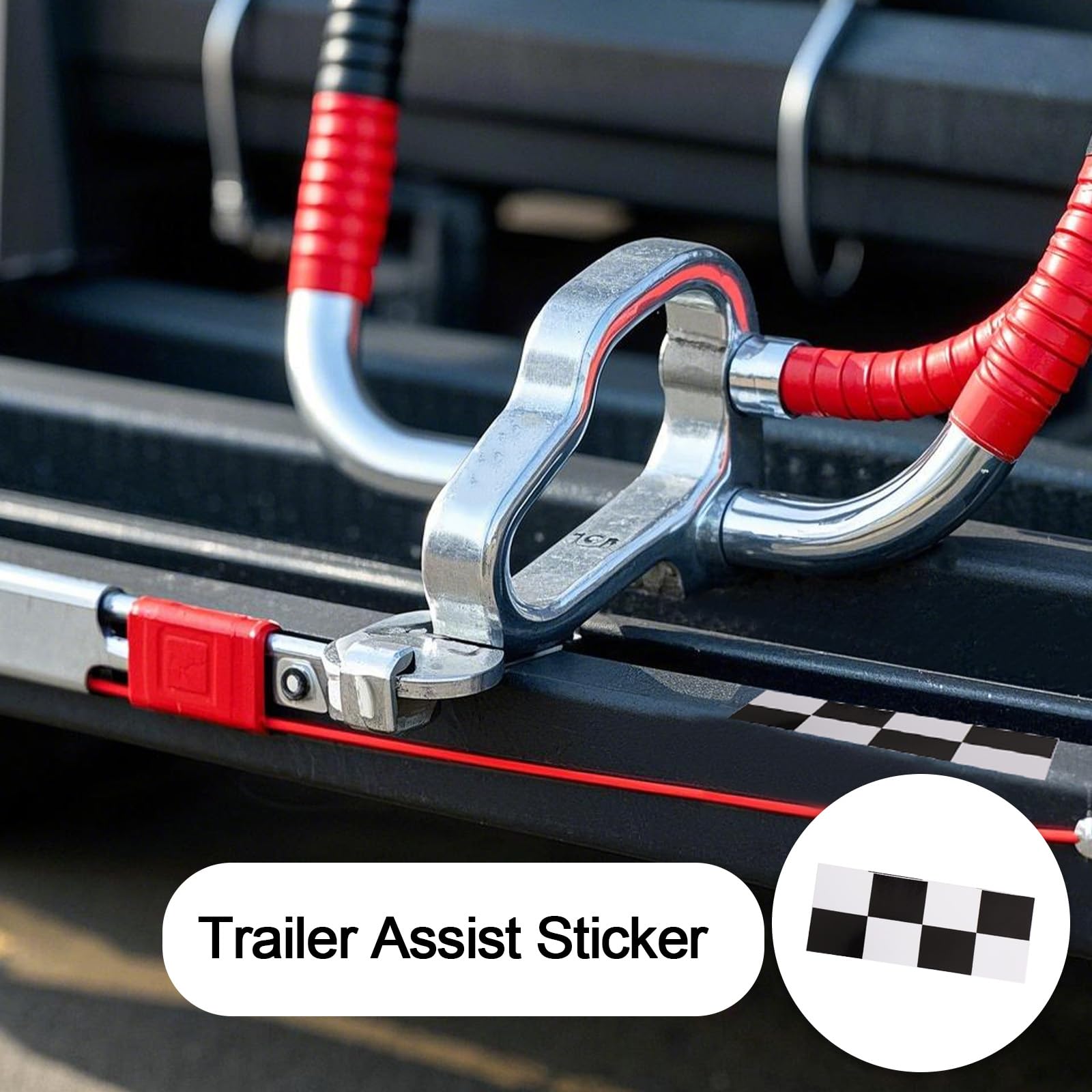 12 szt. Naklejki Trailer Assist Kompatybilne z Ford F150 2015-2023 EU5A-19D534-EA Naklejka Trailer Backup Assist Naklejka do Precyzyjnego Manewrowania i Parkowania