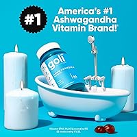 Vista 2 de Goli Ashwagandha Gummies with KSM-66 and Vitamin D - Premium Root Extract - Vegan, Non-GMO - Mixed Berry Flavor - 60 Count (2-Pack, 120 Total)