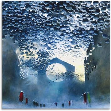 Artwork #30 by Zdzislaw Beksinski Painting Poster Canvas Wall Art Prints Gifts Photo Picture Paintings Room Decor Home Decorative 12x12inch30x30cm