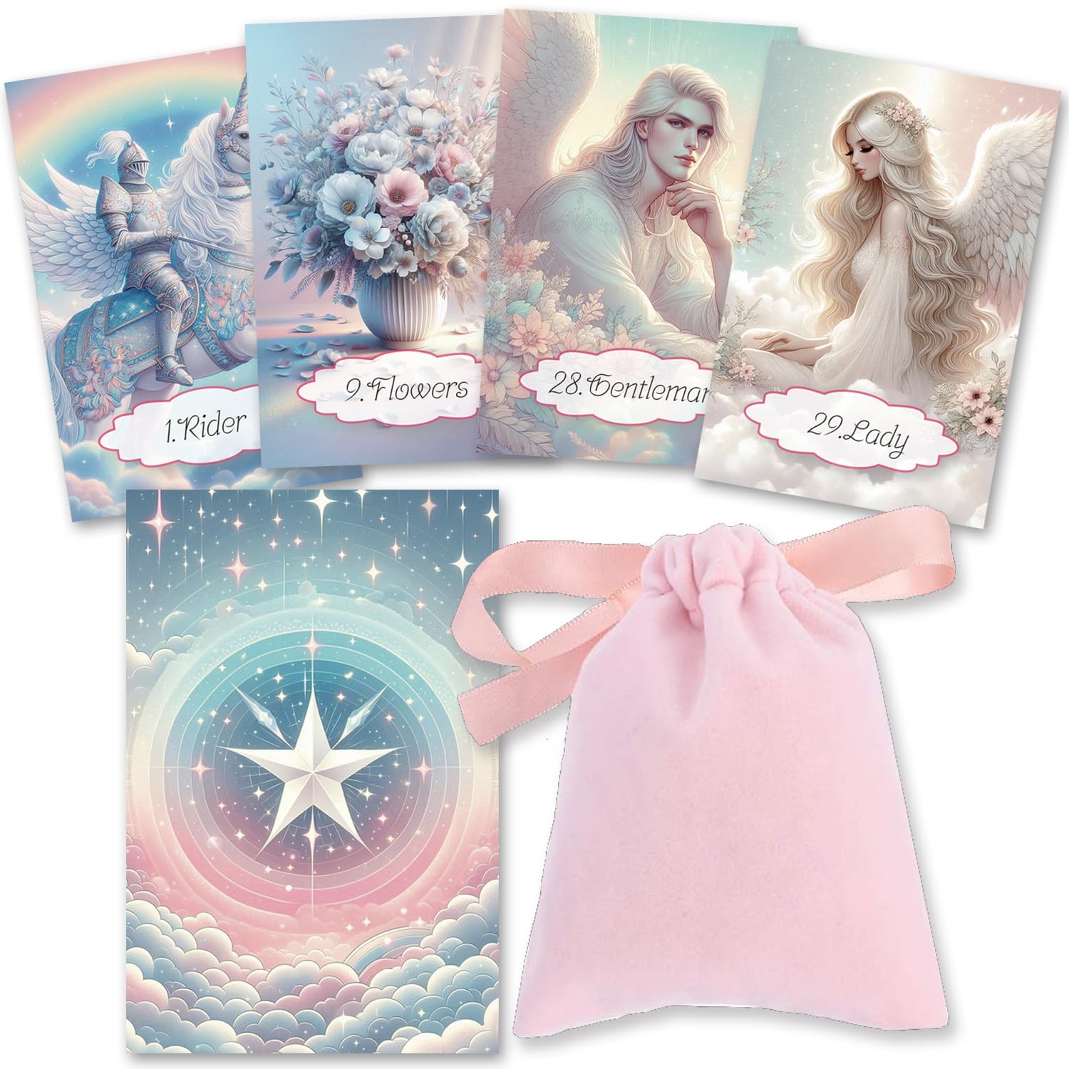 Amazon.co.jp: musemuse Cotton Candy Lenormand ルノルマンカード