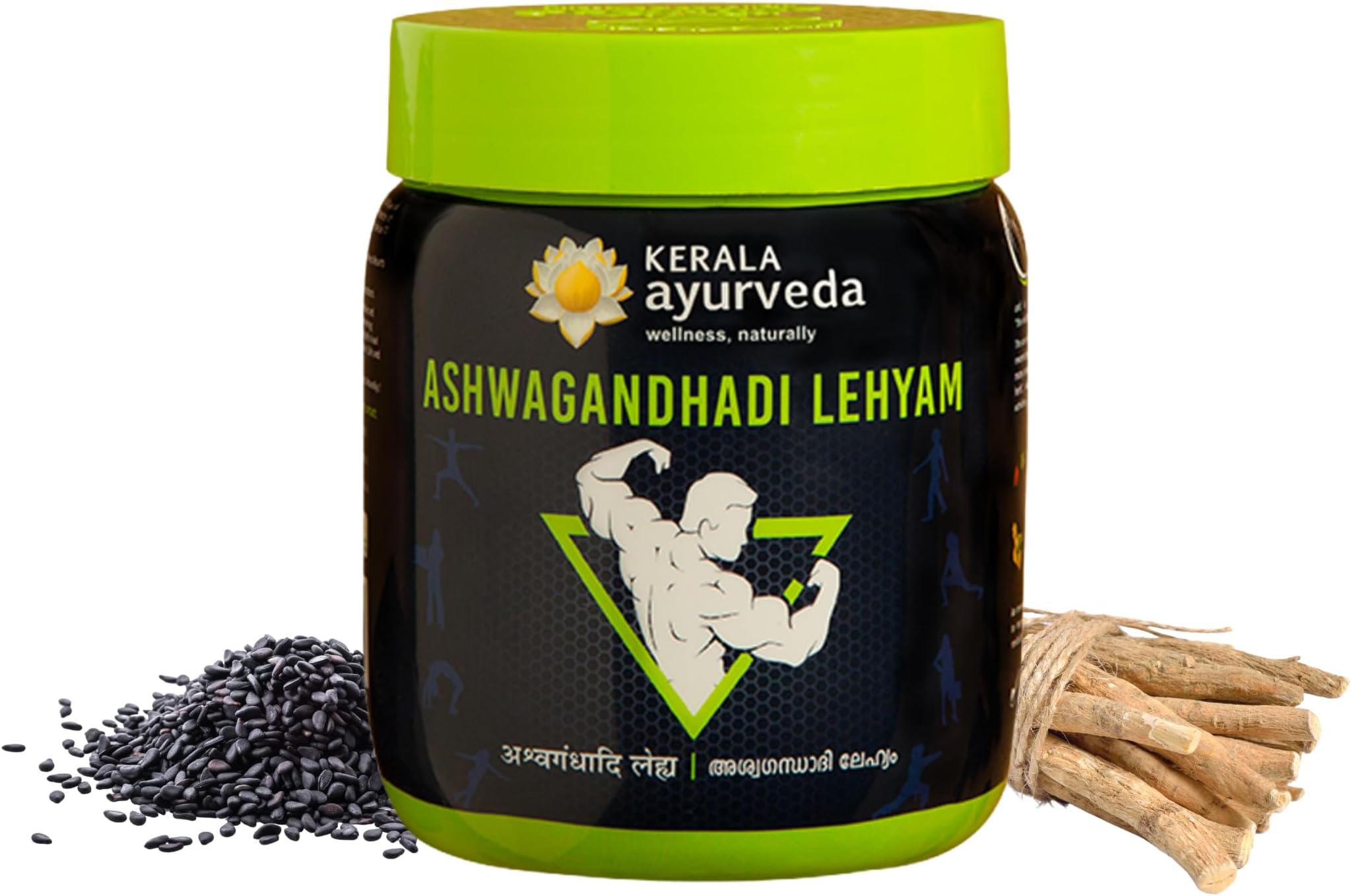 Kerala Ayurveda Ashwagandhadi Lehyam | Ayurvedic Ashwagandha Supplement for Strength, Stamina & Recovery | Immunity Booster | 500g