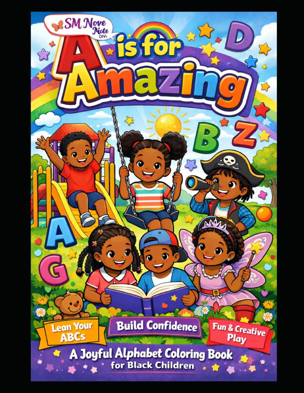 Alphabet Adventure Coloring Book: Fun A–Z Learning Through Play, Joy & Imagination