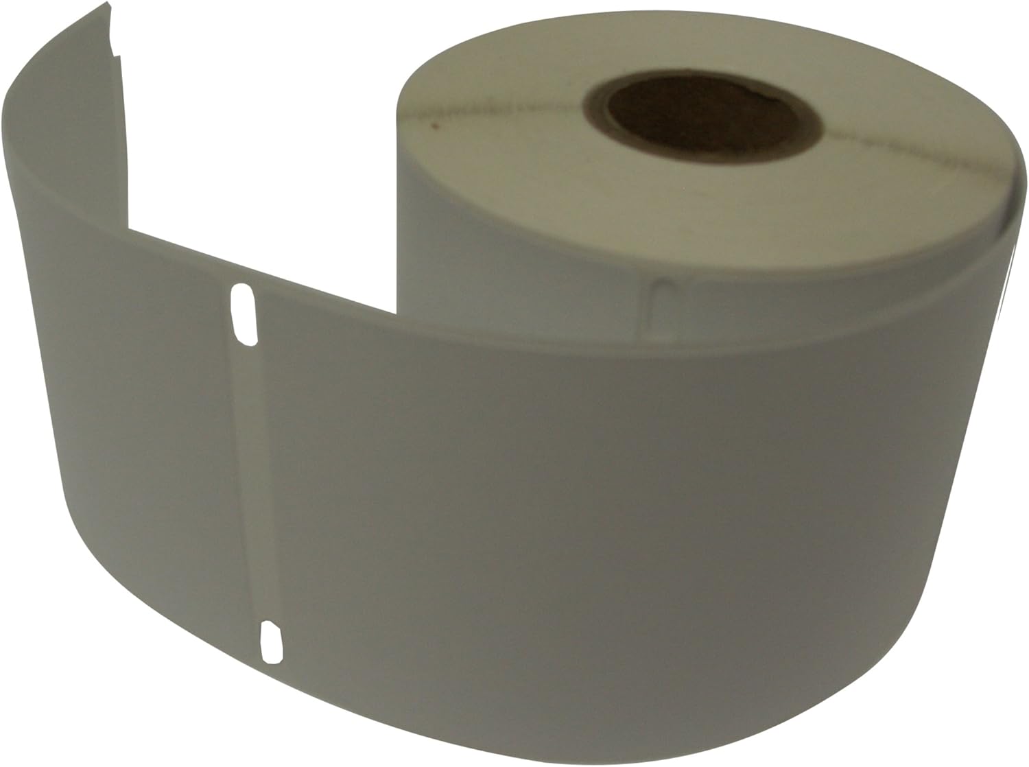 Compulabel Large White Shipping Labels for Dymo Printers, 2 5/16 x 4 Inches, Roll, Permanent Adhesive, 300 Per Roll, 6 Rolls per Carton (530201)