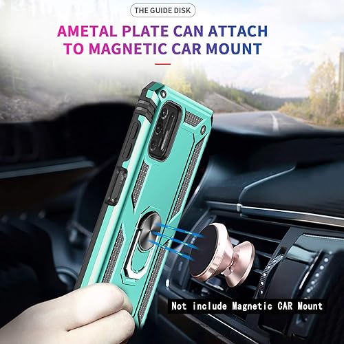 Miniatura 4 de LeYi Funda para teléfono Moto G Stylus, Motorola Moto G Stylus 2021 con 2 protectores de pantalla de vidrio templado, funda de teléfono de grado