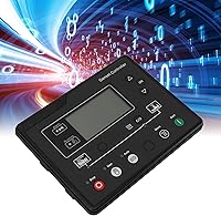 Vista 5 de TOPINCN Generator Controller with LCD Display, Generator Set Controller for HQM6110U Gasoline Generator Sets DC 835V Generator Control Panel