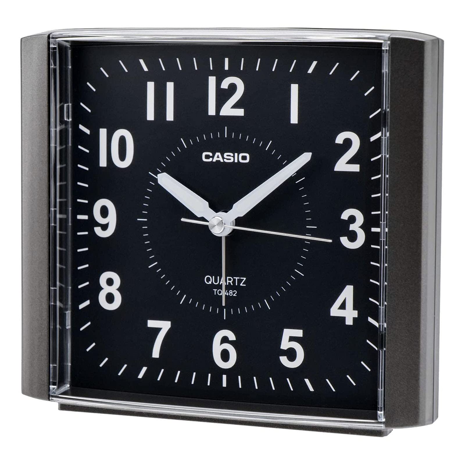 Amazon.co.jp: CASIO(カシオ) 目覚まし時計 置き時計 ブラック