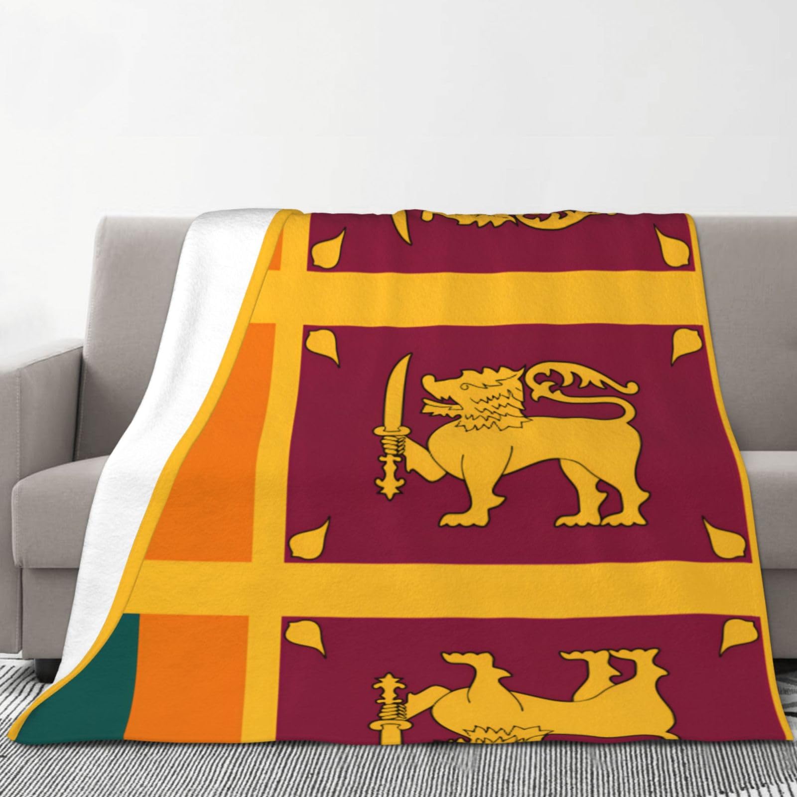 Plaid Sri Lanka doux pour cocooning au salon et déco de Pâques