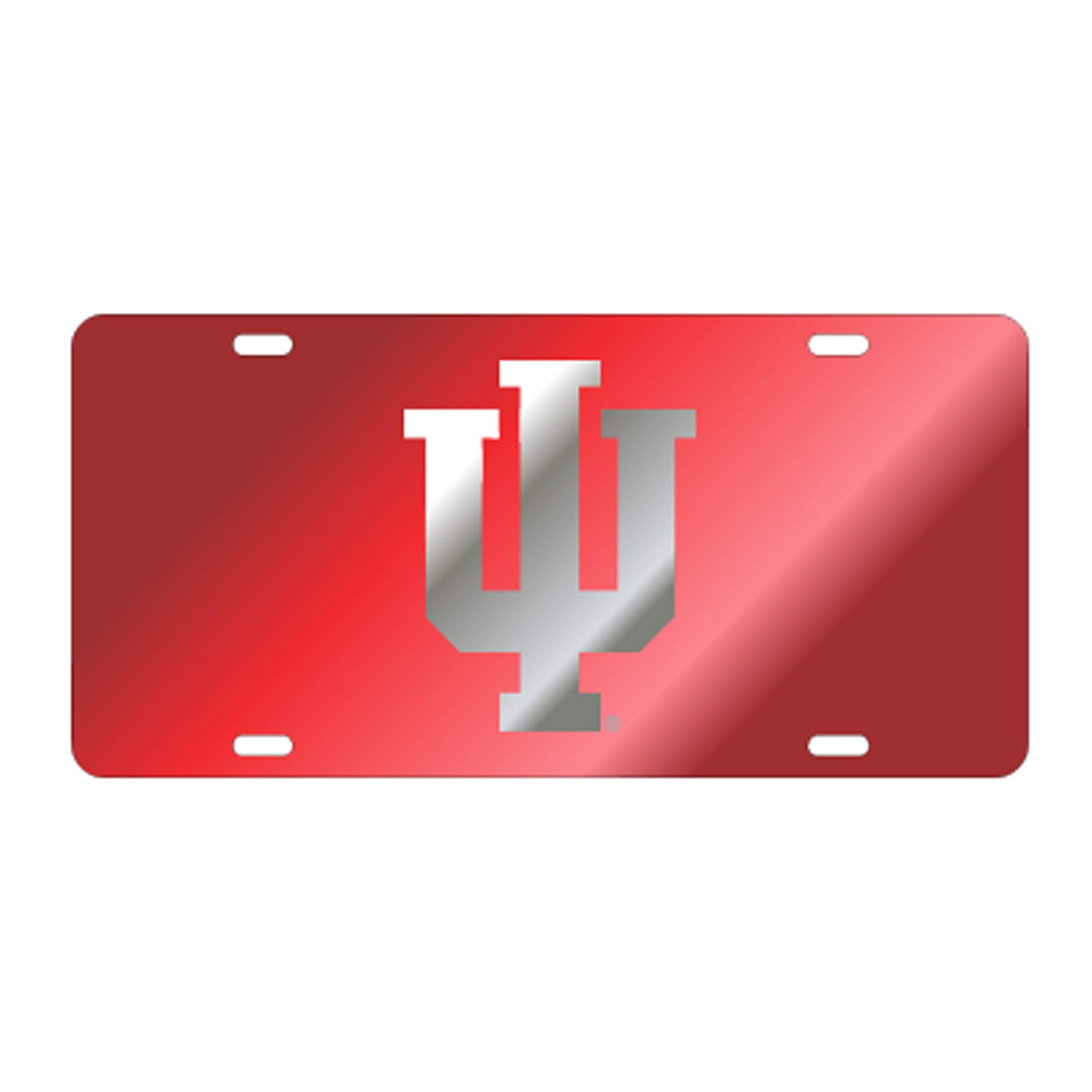 Craftique Indiana TAG (LASER RED/SIL NEW IU LOGO TAG (15573))