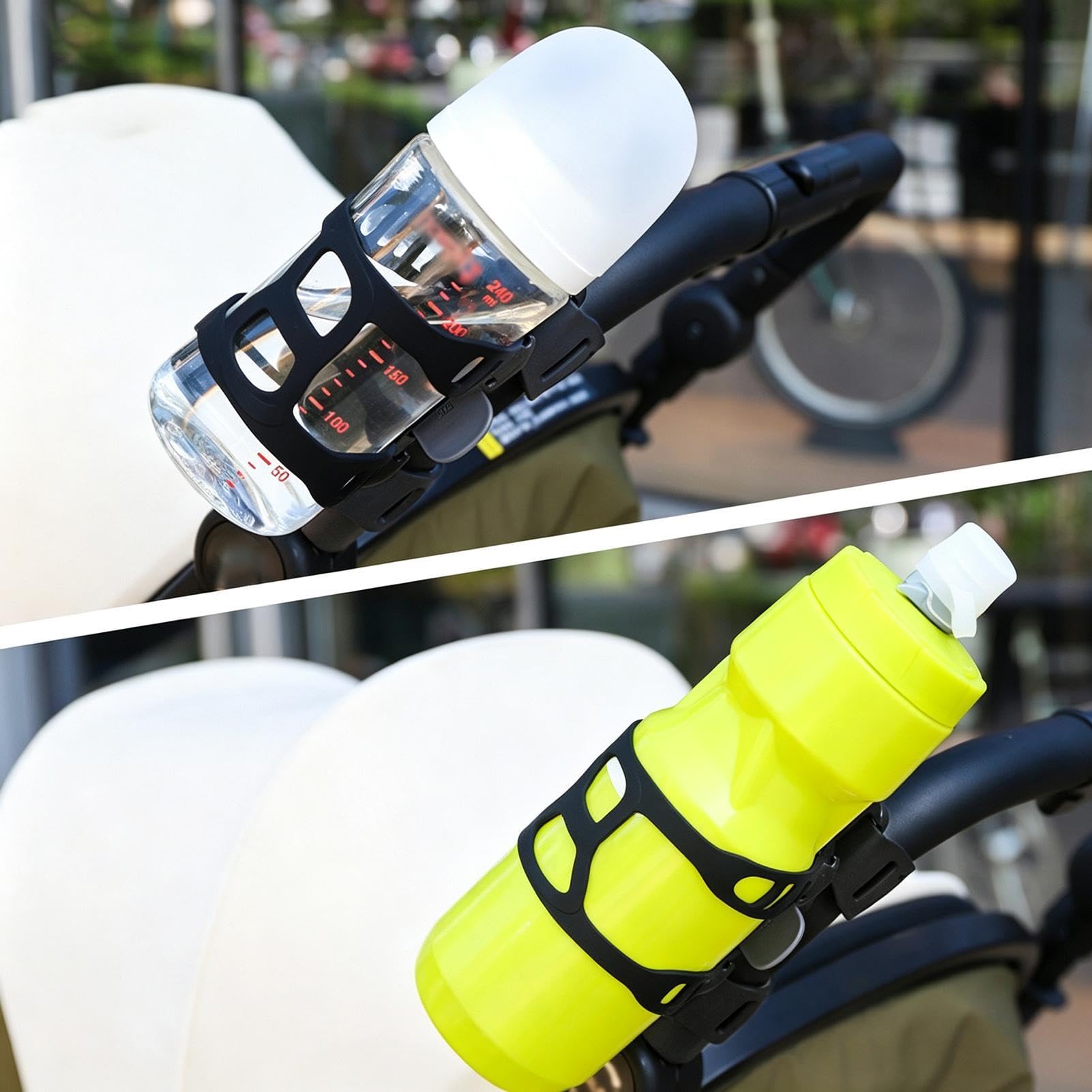 Magnetband Fahrrad Trinkflaschenhalter Einstellbarer sicherer