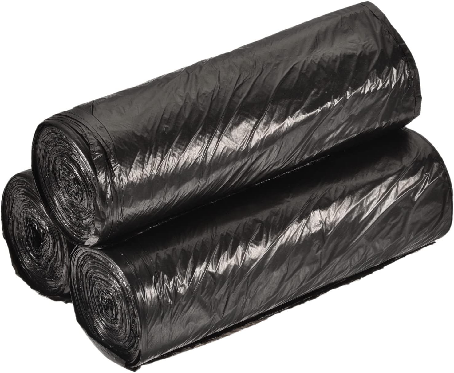 MECCANIXITY 4-6 Gallon Small Trash Bags Waste Basket Liners for Kitchen, Office, Bathroom, Bedroom, Purple, 60 Counts / 3 Rolls