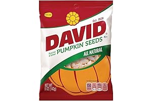 David’s Roasted and Salted Pumpkin Seeds, Achieving Salty-Sweet Keto Bliss (12x5oz)