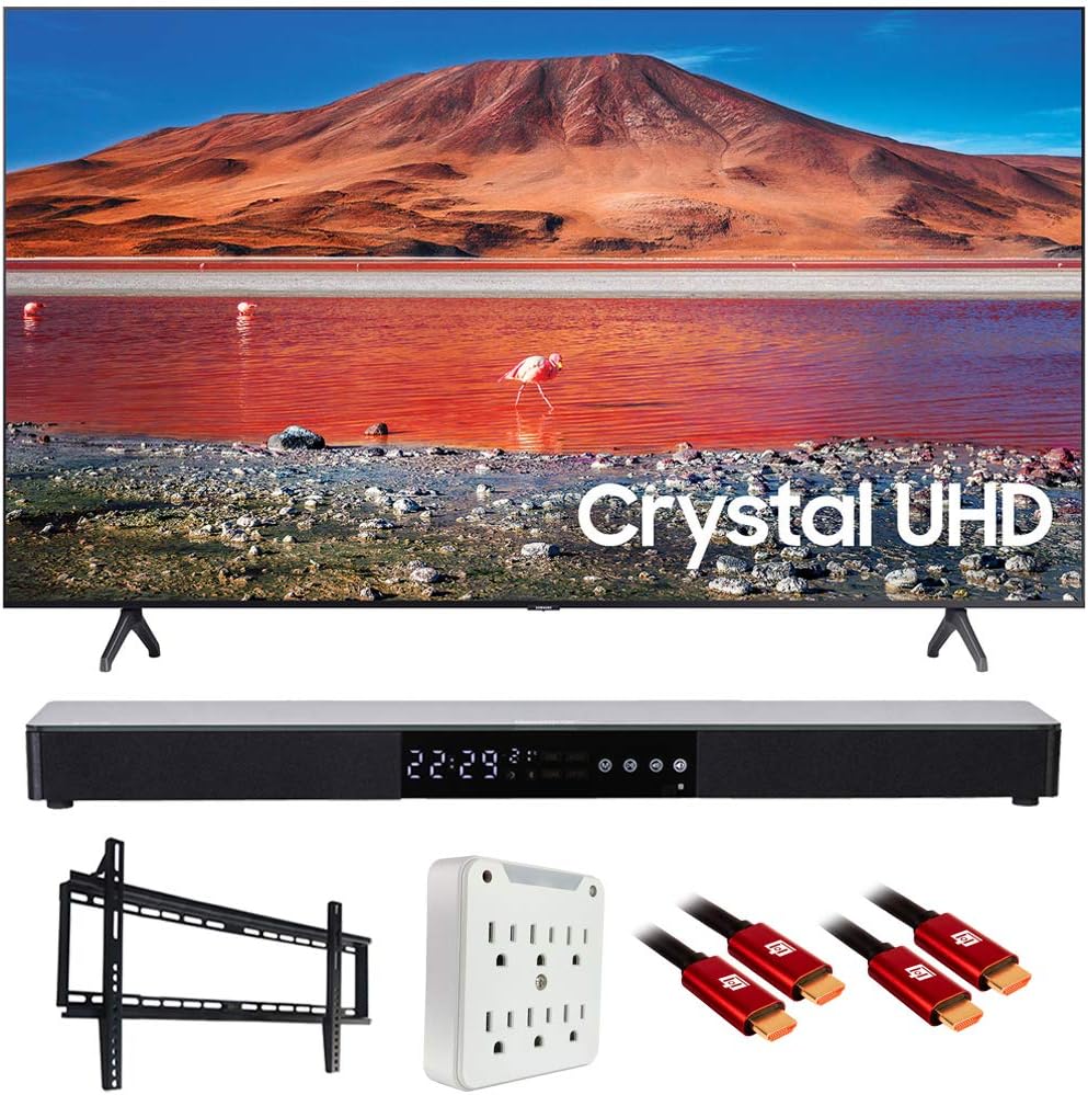 Amazon.com: Samsung UN82TU7000FXZA - Paquete de 2020 de 82 pulgadas 4K ...