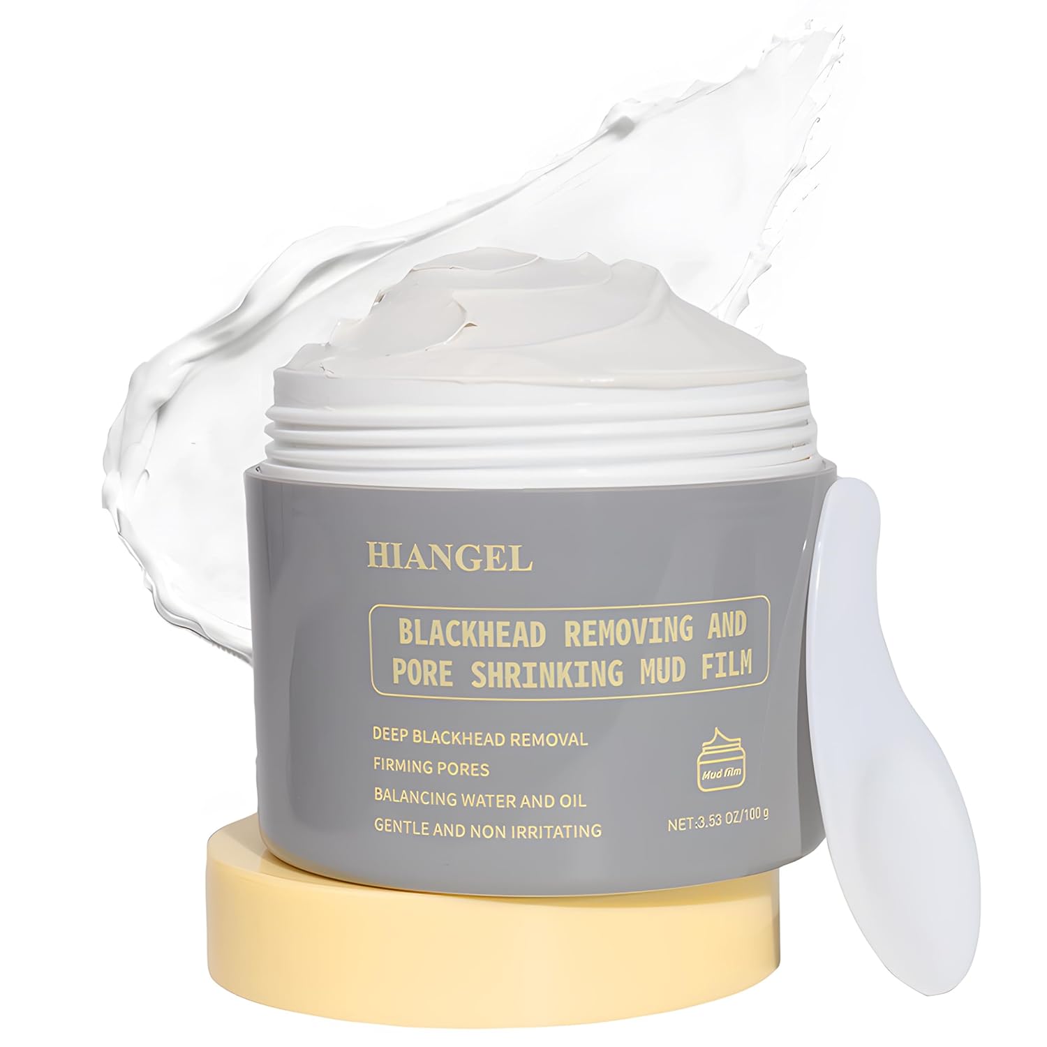 Witch Hazel & Mugwort Clay Mask Stick - Herbal Blackhead Remover & Pore Minimizer - Deep Cleansing Face Mask - Skincare Gifts for Her - Oil Control