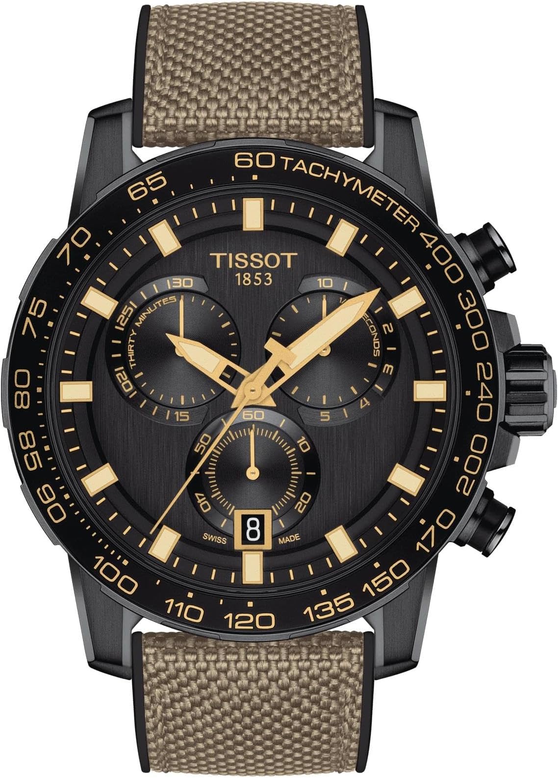 TISSOT Supersport Chrono Men's Black Watch T125.617.37.051.01