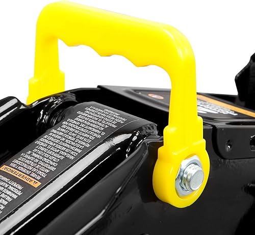 Miniatura 16 de Torin TORT825051 Gato hidráulico de bajo perfil para carretilla de servicio/piso con bomba de elevación rápida de un solo pistón, capacidad de 2.5