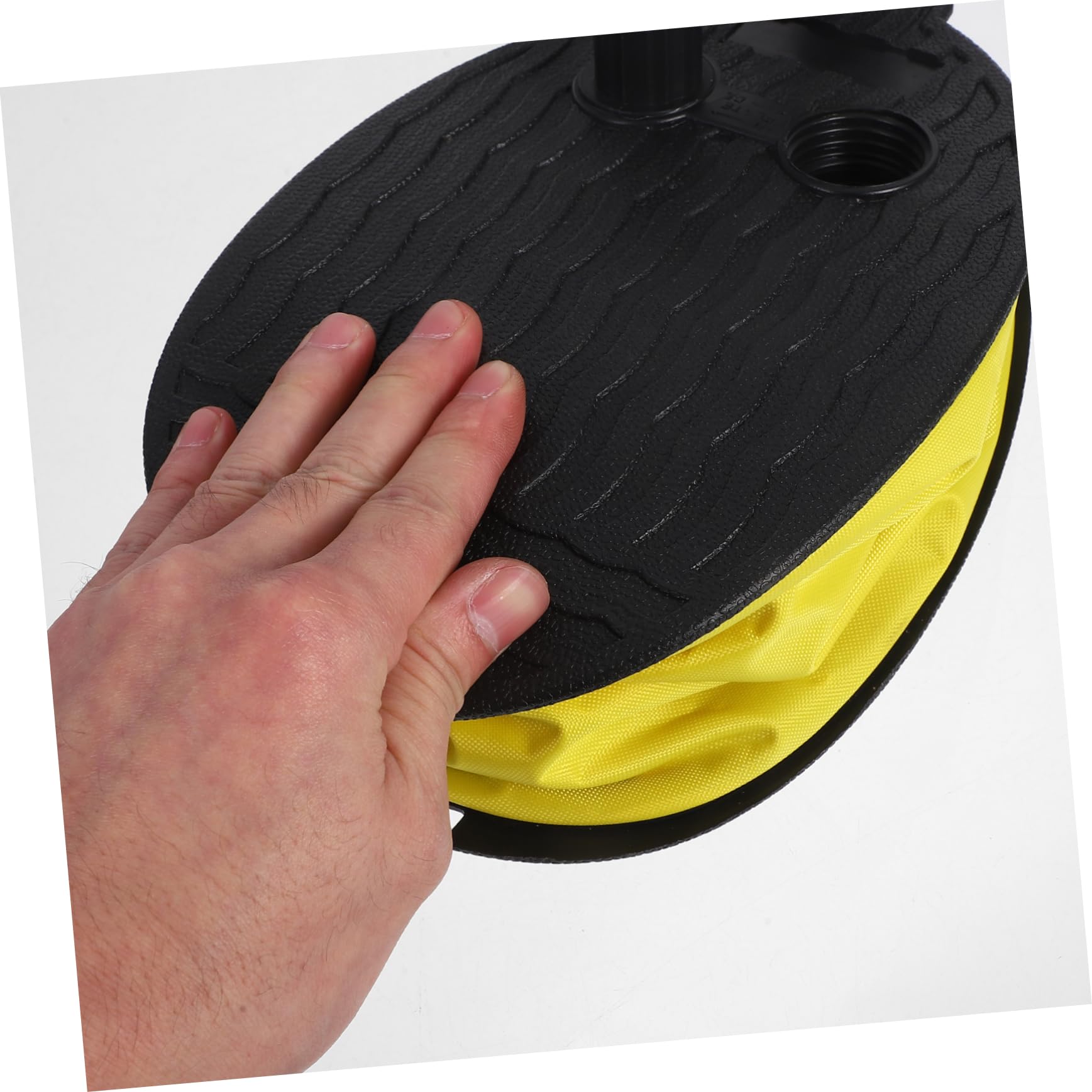 MAGICLULU 3 Stück Balg Fußpumpe Fußluftpumpe für Camping Luftbett Yoga Ball Matratze Adapter Tragbar Robust Einfach zu Bedienen