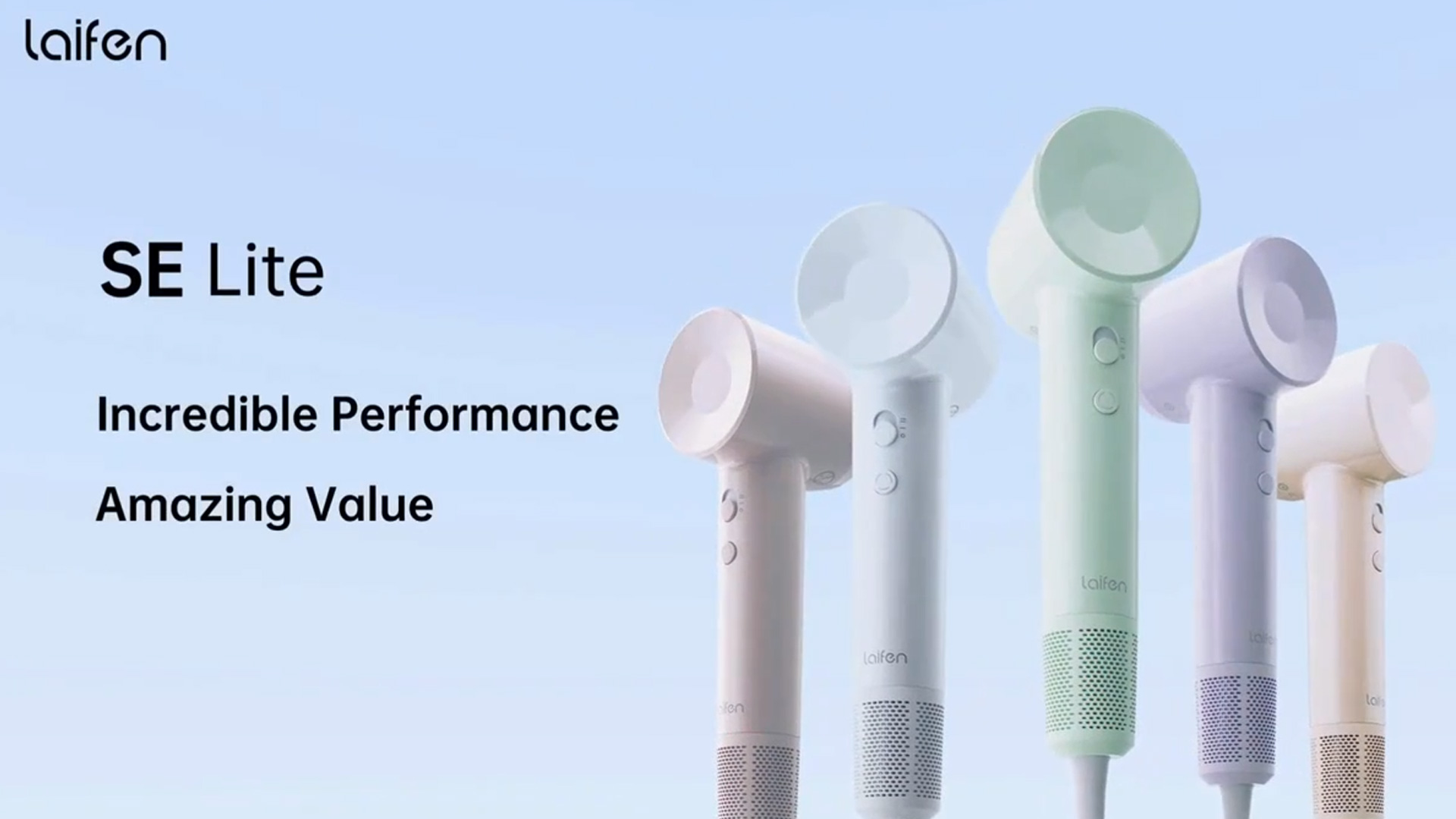 Laifen Hair Dryer Se Lite Purple, 150 Million Negative Ionic Blow