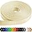 TECEUM 1 Inch Webbing - Champagne - 50 Yards - 1 Webbing for Climbing Outdoors Indoors Crafting DIY nw (Old Cream)