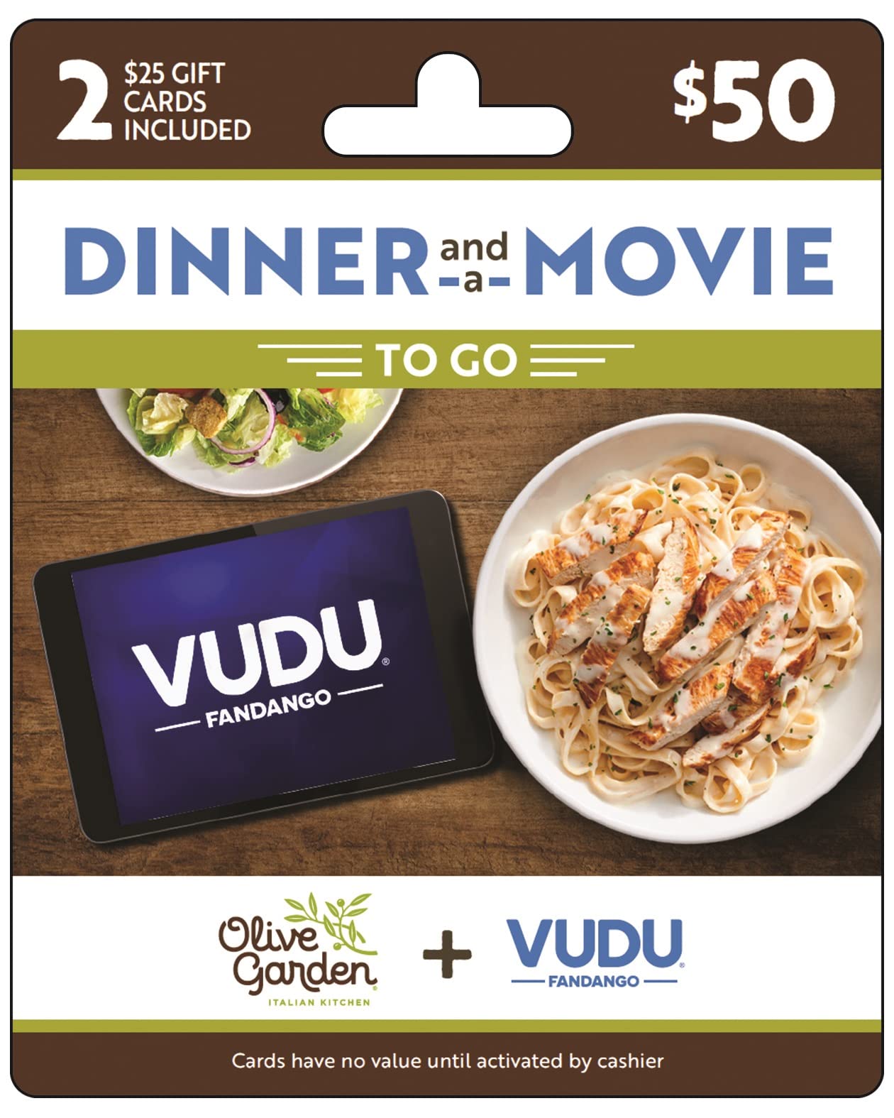 & Vudu Gift Card $50