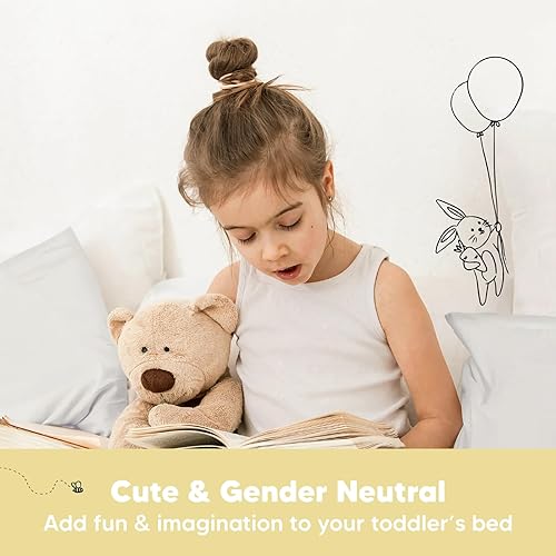 Vista 193 de KeaBabies - Almohada con funda para niños pequeños, almohada My Little Dreamy de 13 x 18 pulgadas (KeaFriends)