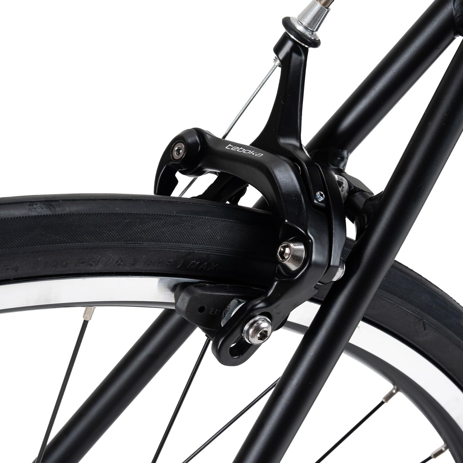 ROCKBROS AERIX Rennrad 700C mit Aluminiumrahmen, 2×8-Gang S-Ride R400 Schaltung & Hi-Ten Stahlgabel Fahrrad, Endurance Geometrie Leichtes Straßenfahrrad für Herren & Damen, Alltag & Training