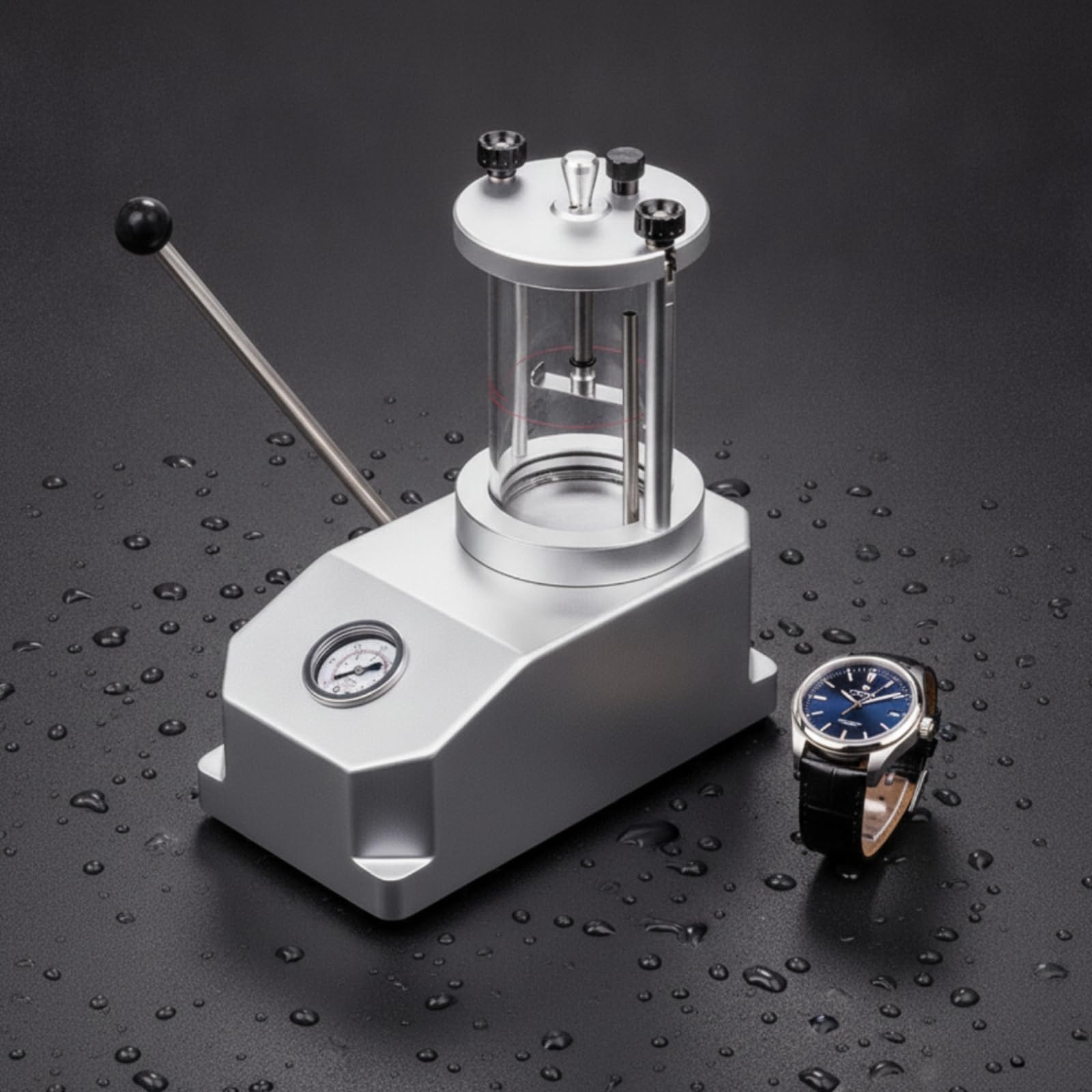 Strumento di Strumento di Prova Cilindro Trasparente Facile da Usare Tester con Cilindro Trasparente Compatto Attrezzo per Tecnici, Laboratorio