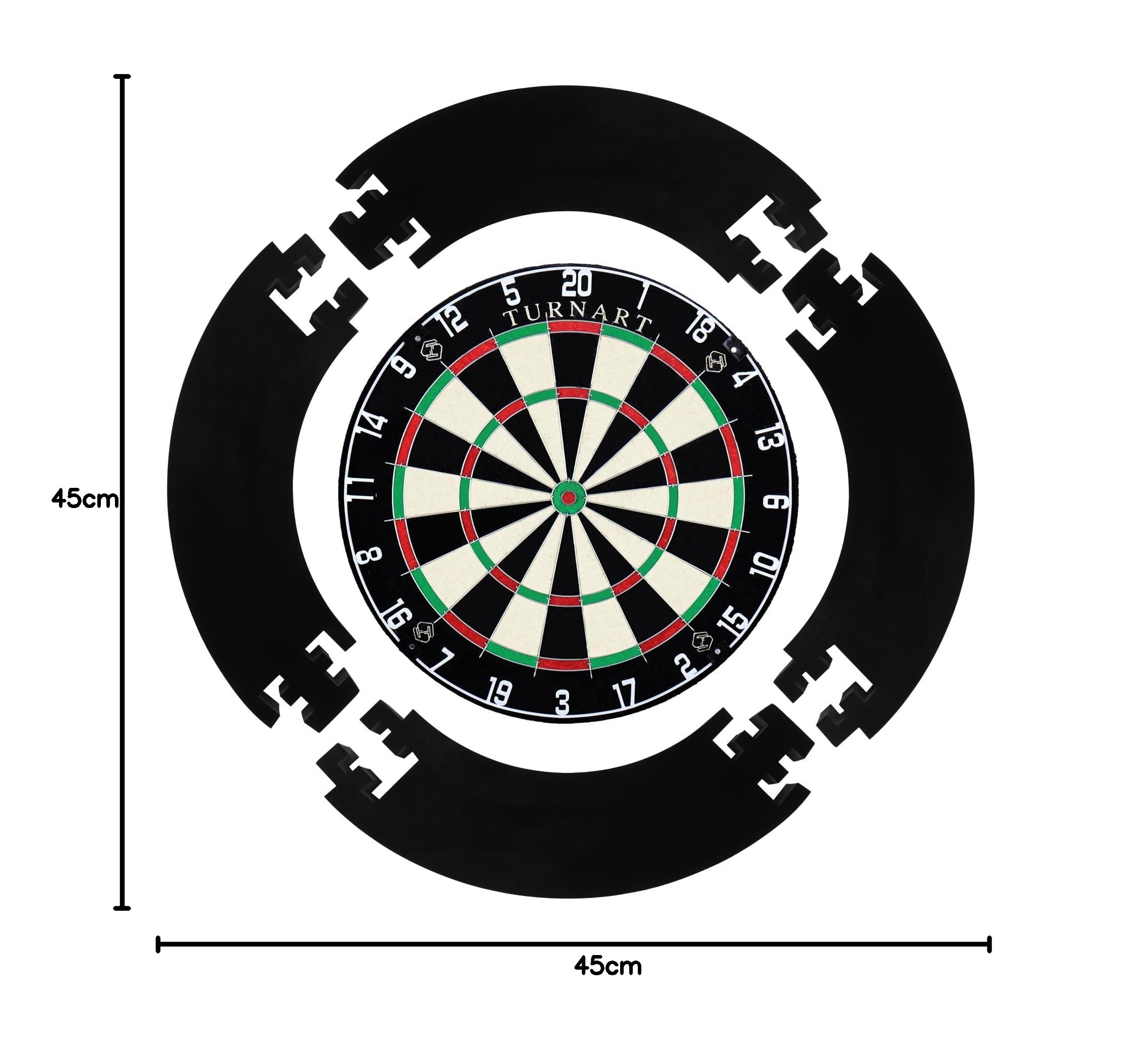 Dartscheibe Kork Dartscheibe mit Pfeilen Offizielles Steeldartscheibe Steeldart Dart Board Set 6 Dartpfeile Metallspitze,6 Flights