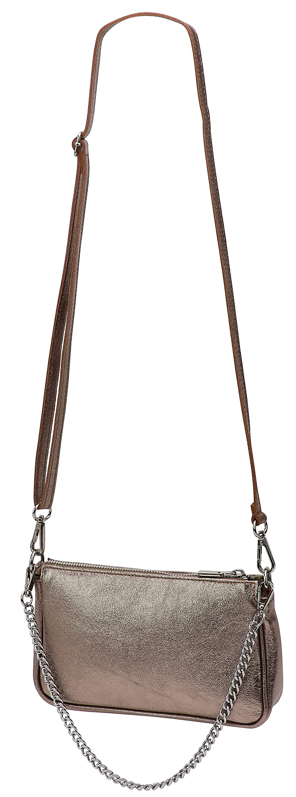 SH Leder Echtleder Schultertasche Umhängetasche Handtaschen Clutch kleine Tasche Abendtasche 23x13cm Jennie G323