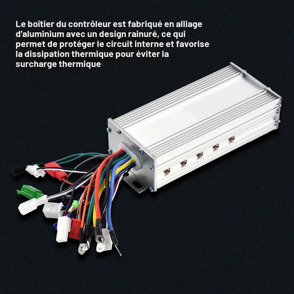 Contrôleur sans brosse de moteur, contrôleur de ue de sinus de moteur de contrôleur de vitesse de moteur de 36V/48V 1000W sans brosse pour la planche à roulettes électrique de scooter d'E-Vélo de b