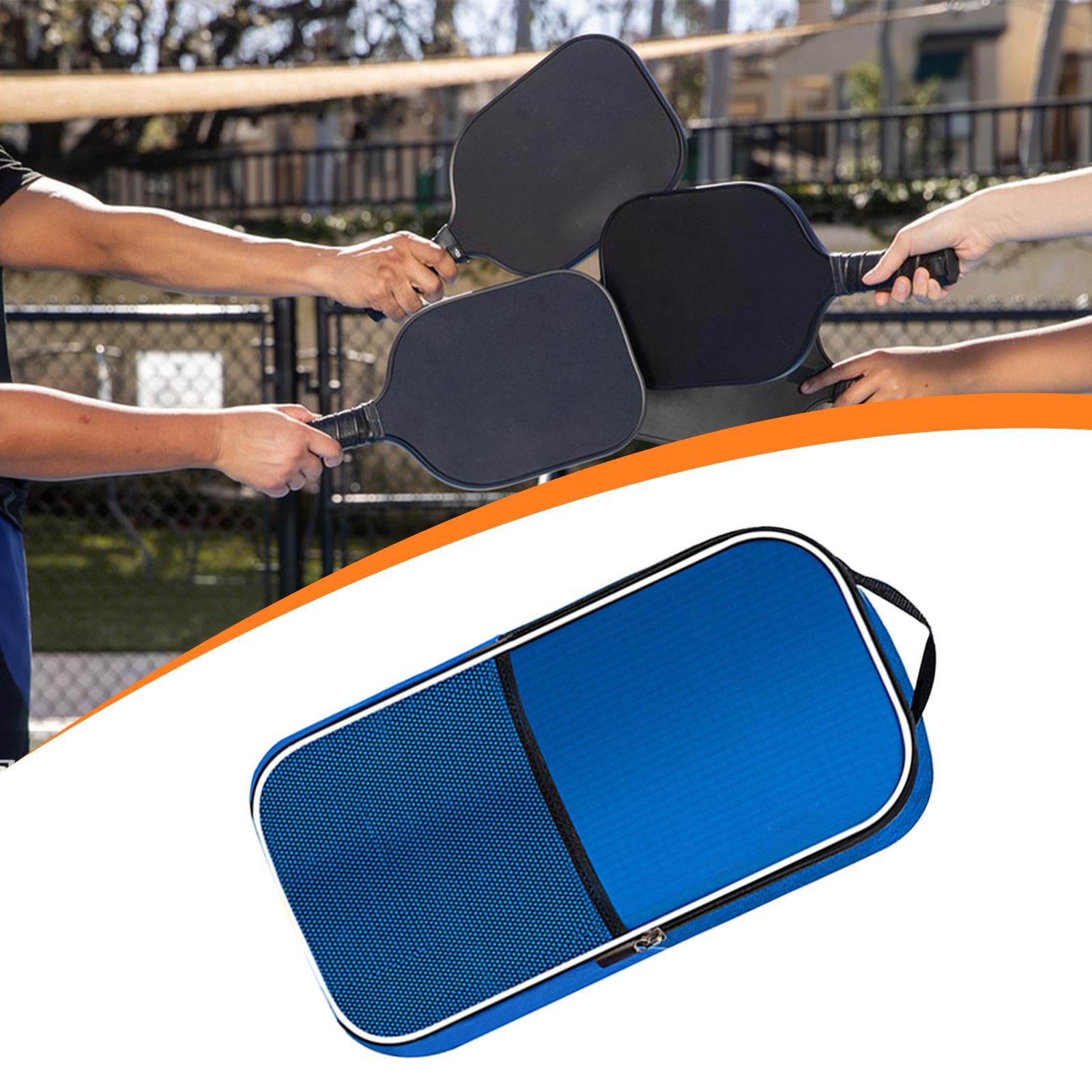 Oshhni Pickleball-Paddle-Tasche, Pickleball-Tasche – Geräumige Ausrüstungstasche, Thermisch isoliertes Fach für Schläger, übersichtliches Innenfachsystem