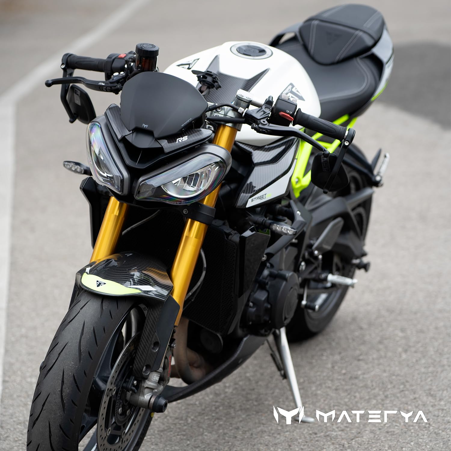 Materya - Flyscreen per Triumph Street Triple 765 RS MY 23-24 (765 RS)