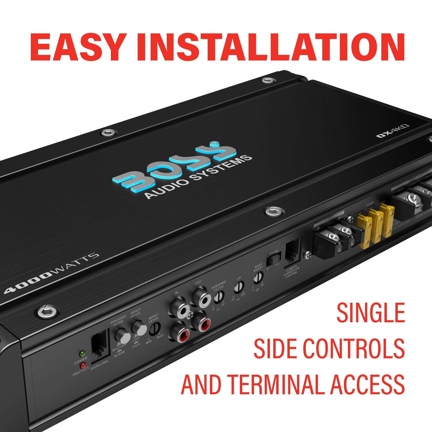 Amazon.co.jp: BOSS Audio Systems OX4KD Onyxシリーズ カーオーディオ