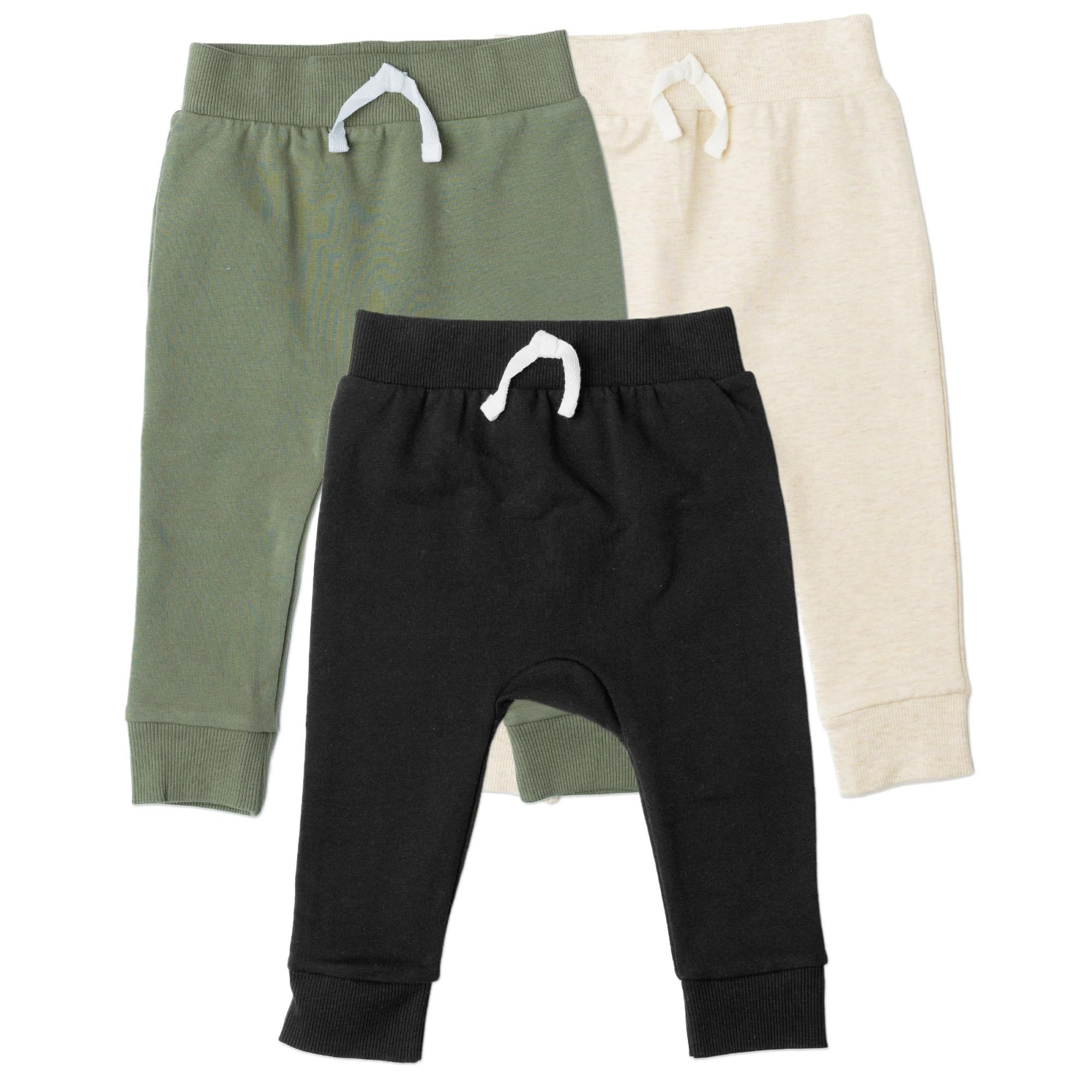 Gerber Pacco da 3 Pantaloni Jogger per Bimbo 0-24 Mesi