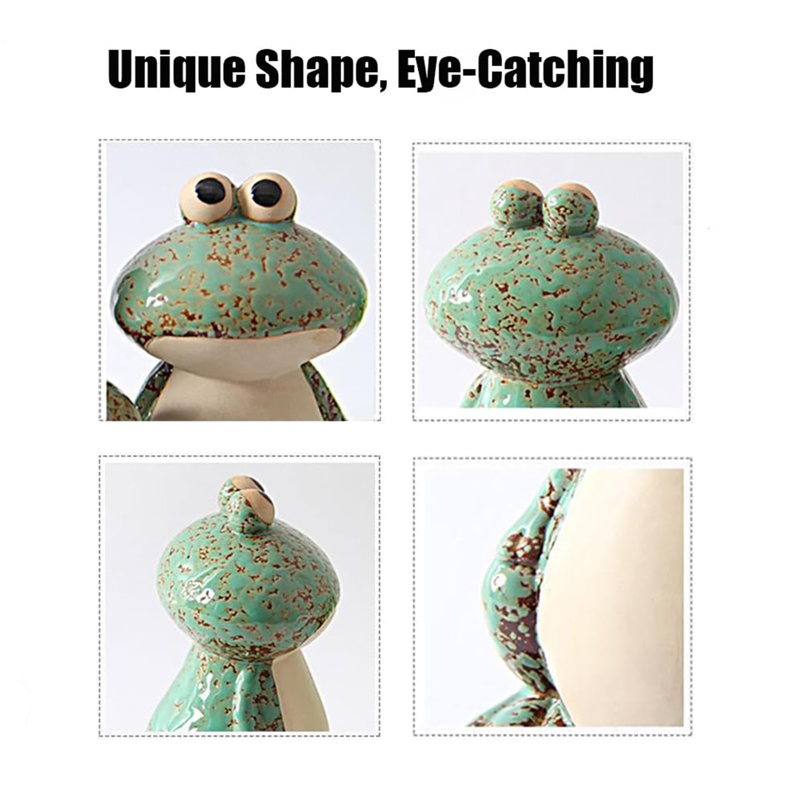 Cache-Boulons WC En Forme De Grenouille - Lot De 2, Résine Verte, Universel, Pour Remplacer Les Anciens Capuchons