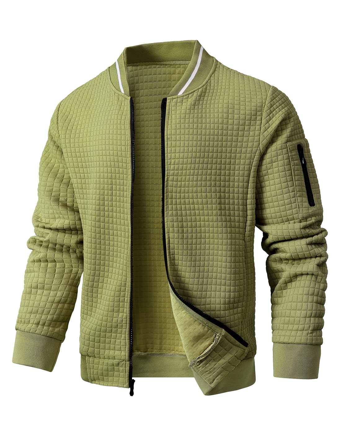 Wizoat Mens Casual Jacket Lightweight Jacket Varsity Coat